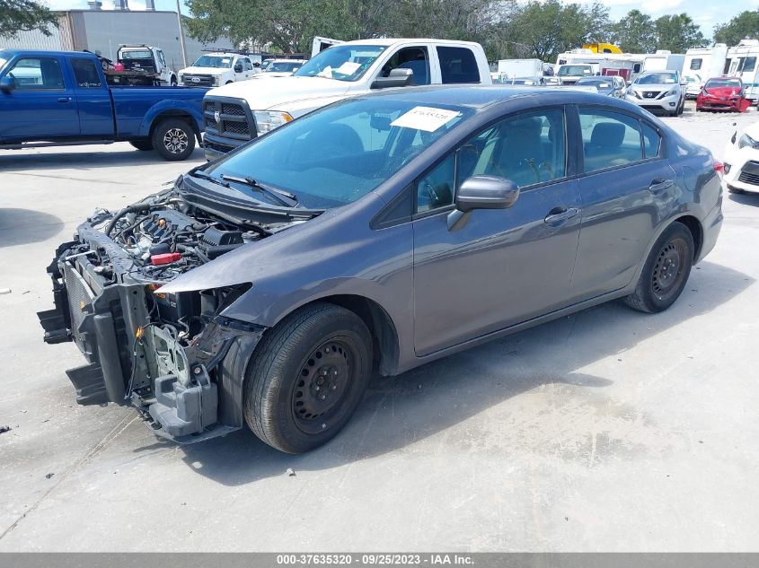 2015 HONDA CIVIC SEDAN LX - 19XFB2F55FE077675