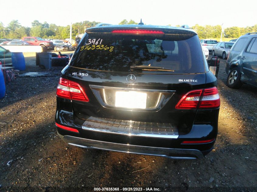 2014 MERCEDES-BENZ M-CLASS ML 350 BLUETEC 4JGDA2EB9EA284875