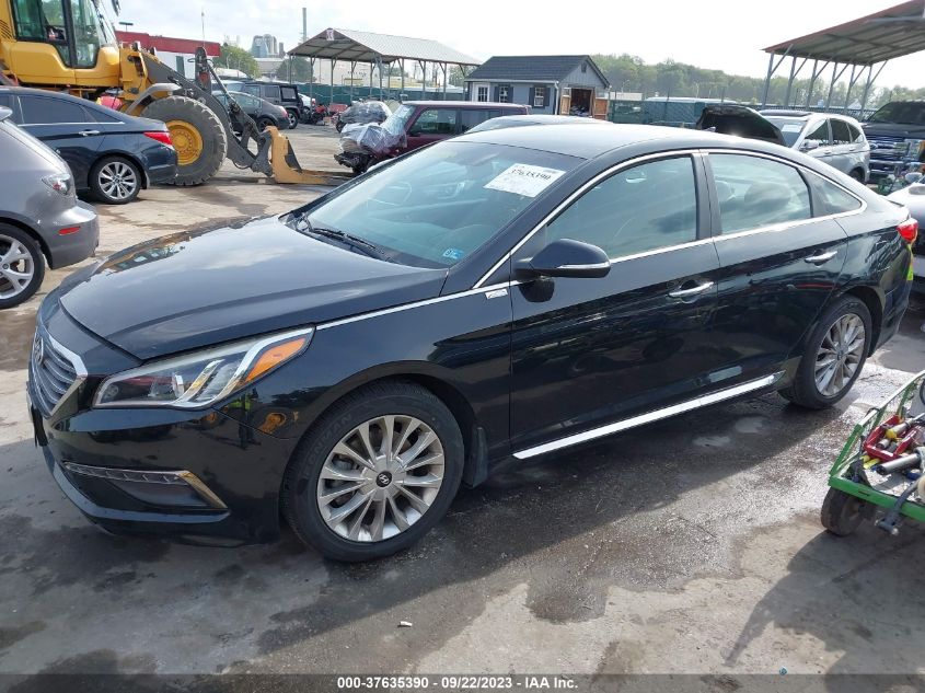 2015 HYUNDAI SONATA 2.4L LIMITED - 5NPE34AF0FH259803