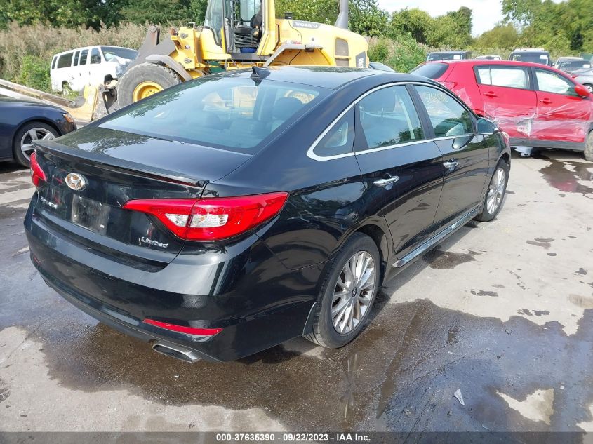 2015 HYUNDAI SONATA 2.4L LIMITED - 5NPE34AF0FH259803