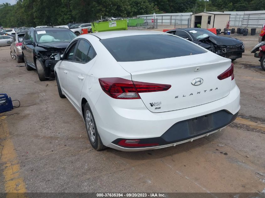 2020 HYUNDAI ELANTRA SE - 5NPD74LF4LH589095