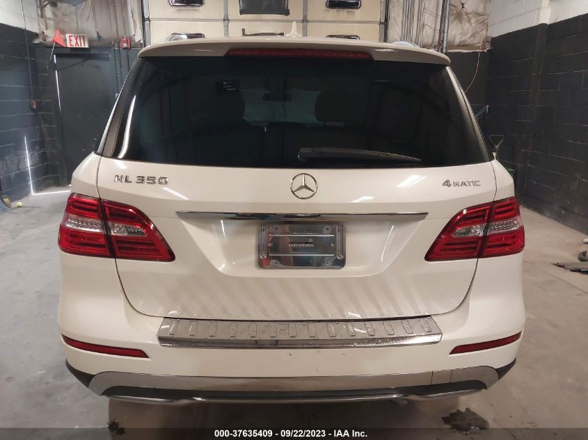 2013 MERCEDES-BENZ M-CLASS ML 350 4JGDA5HB4DA106044