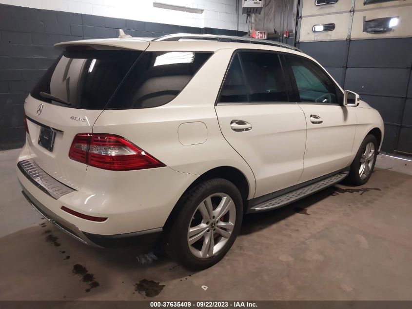 2013 MERCEDES-BENZ M-CLASS ML 350 4JGDA5HB4DA106044