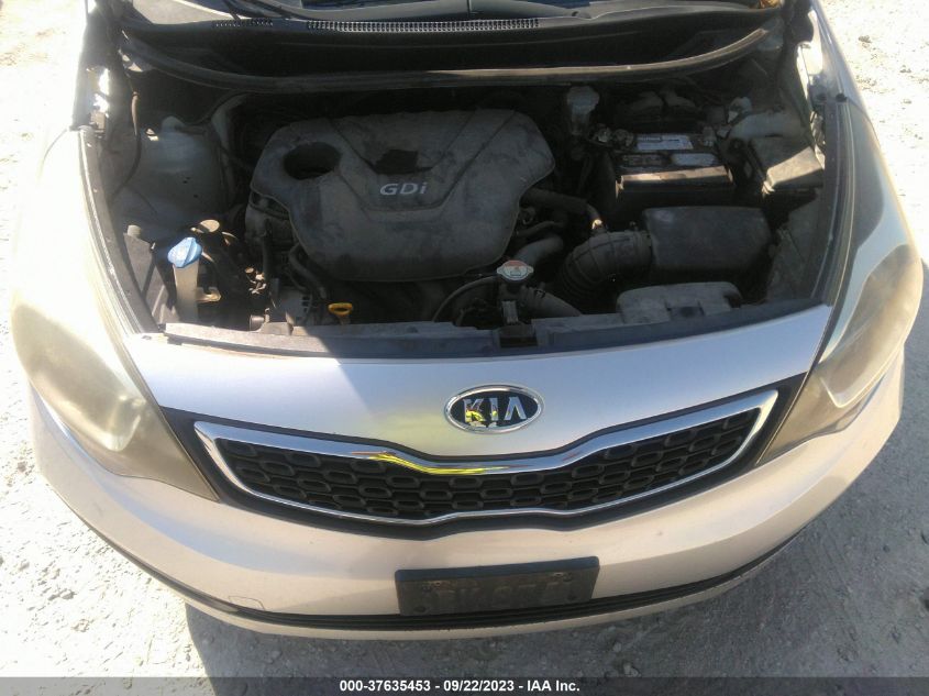 2013 KIA RIO EX - KNADN4A3XD6104109