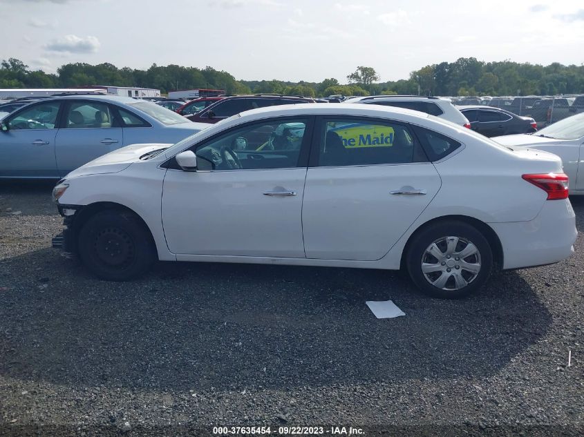 2016 NISSAN SENTRA S - 3N1AB7AP5GY229070