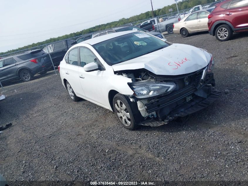 2016 NISSAN SENTRA S - 3N1AB7AP5GY229070