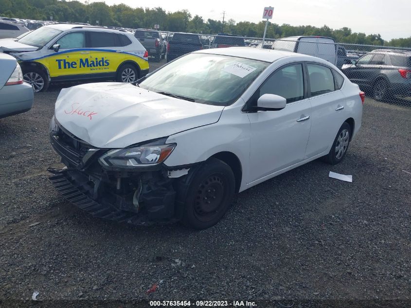 2016 NISSAN SENTRA S - 3N1AB7AP5GY229070