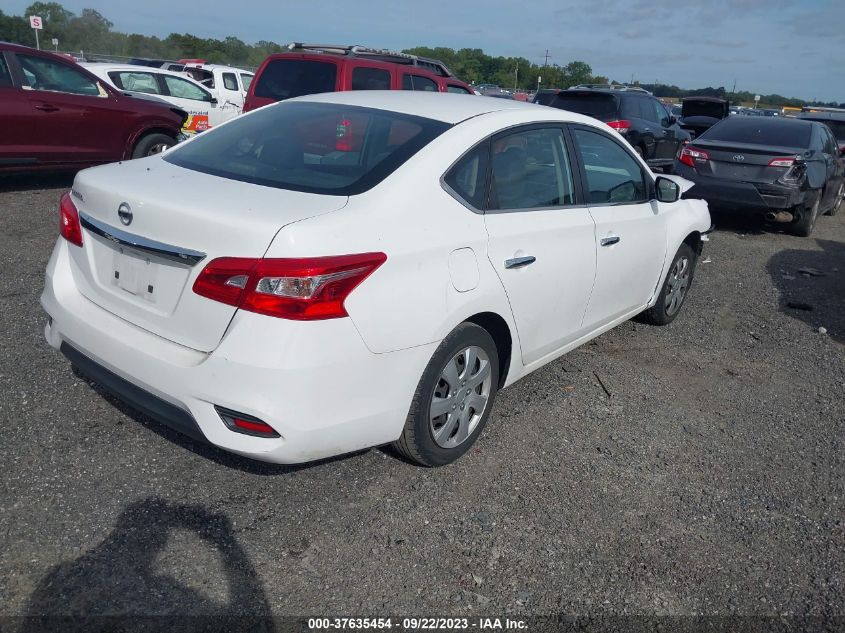 2016 NISSAN SENTRA S - 3N1AB7AP5GY229070
