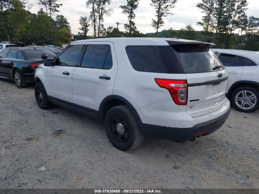 2013 FORD UTILITY POLICE INTERCEPTOR 1FM5K8AR5DGA51496