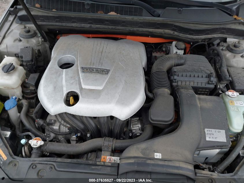 2013 KIA OPTIMA HYBRID EX - KNAGM4AD8D5057287