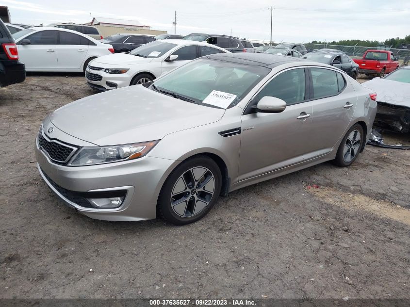 2013 KIA OPTIMA HYBRID EX - KNAGM4AD8D5057287