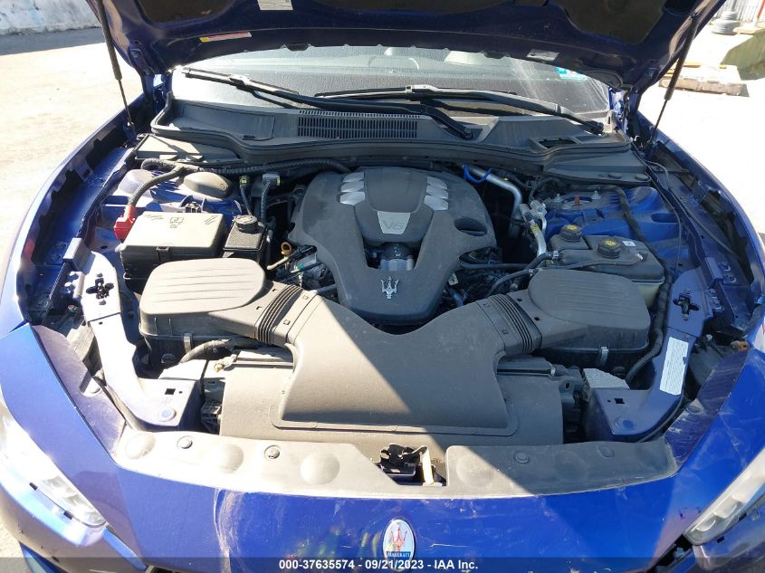 2017 MASERATI GHIBLI ZAM57XSA1H1242331