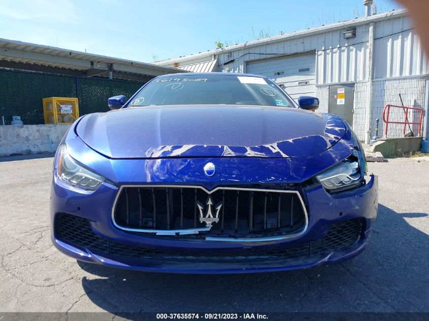 2017 MASERATI GHIBLI ZAM57XSA1H1242331
