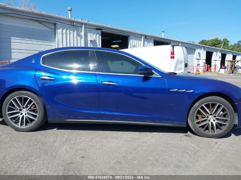 2017 MASERATI GHIBLI ZAM57XSA1H1242331