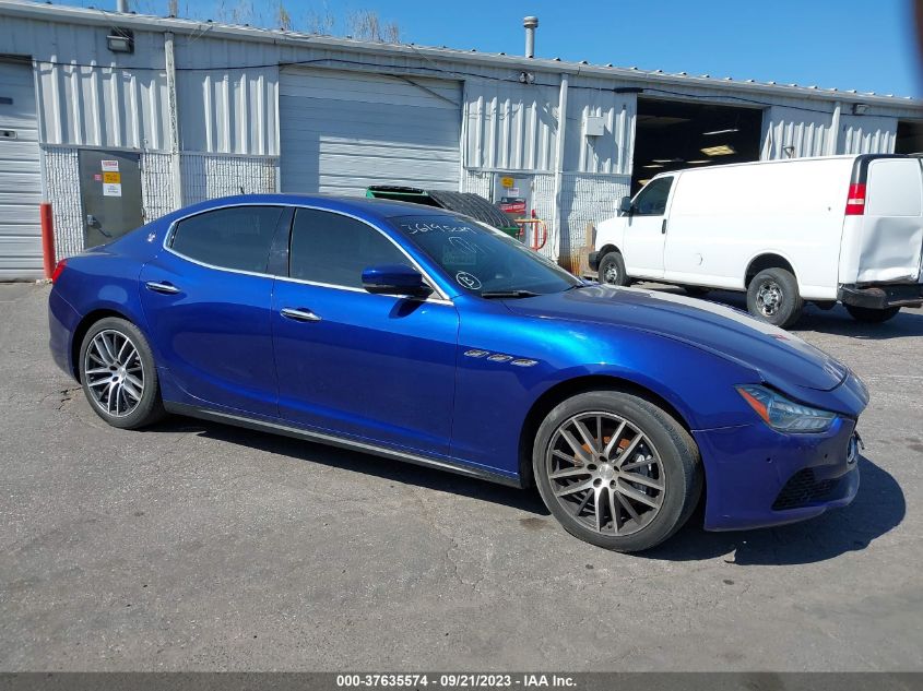 2017 MASERATI GHIBLI - ZAM57XSA1H1242331