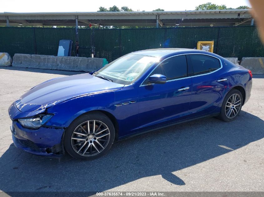 2017 MASERATI GHIBLI ZAM57XSA1H1242331