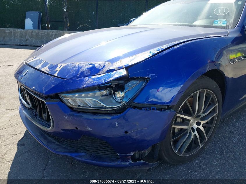 2017 MASERATI GHIBLI ZAM57XSA1H1242331