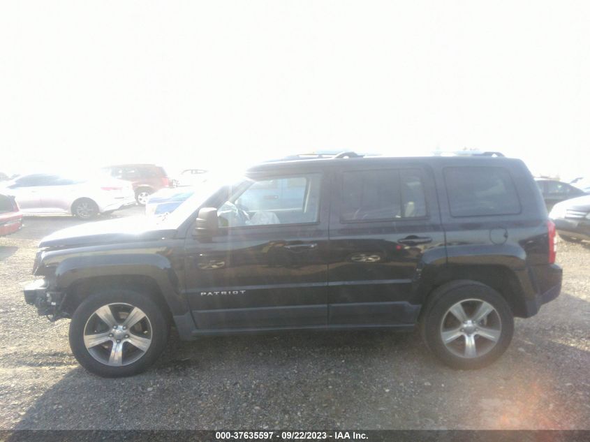 2017 JEEP PATRIOT LATITUDE - 1C4NJRFB0HD176356