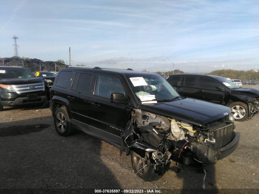 2017 JEEP PATRIOT LATITUDE - 1C4NJRFB0HD176356