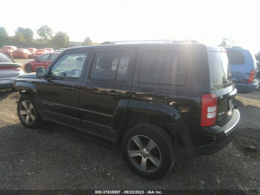 2017 JEEP PATRIOT LATITUDE - 1C4NJRFB0HD176356