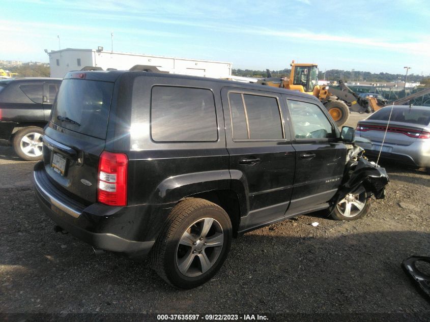 2017 JEEP PATRIOT LATITUDE - 1C4NJRFB0HD176356