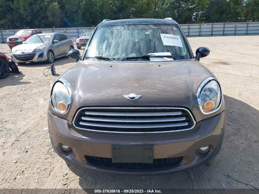 2013 MINI COOPER COUNTRYMAN - WMWZB3C52DWM08848