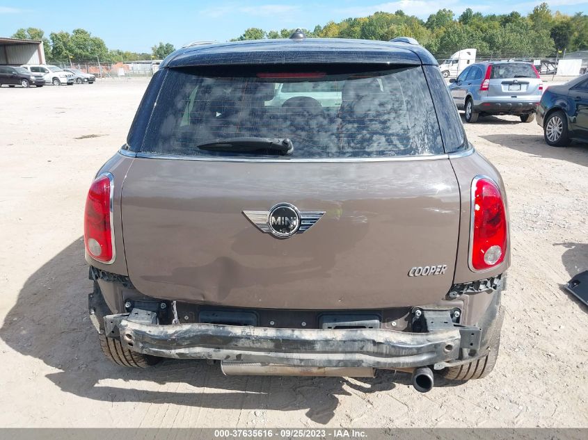 2013 MINI COOPER COUNTRYMAN - WMWZB3C52DWM08848