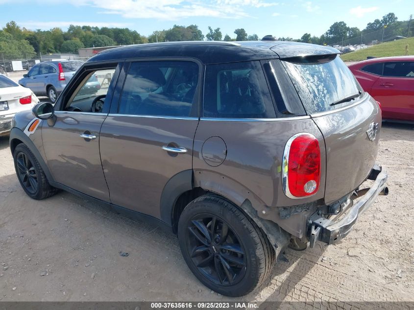 2013 MINI COOPER COUNTRYMAN - WMWZB3C52DWM08848