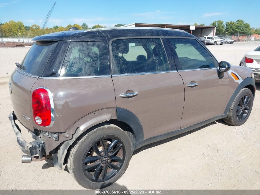 2013 MINI COOPER COUNTRYMAN - WMWZB3C52DWM08848