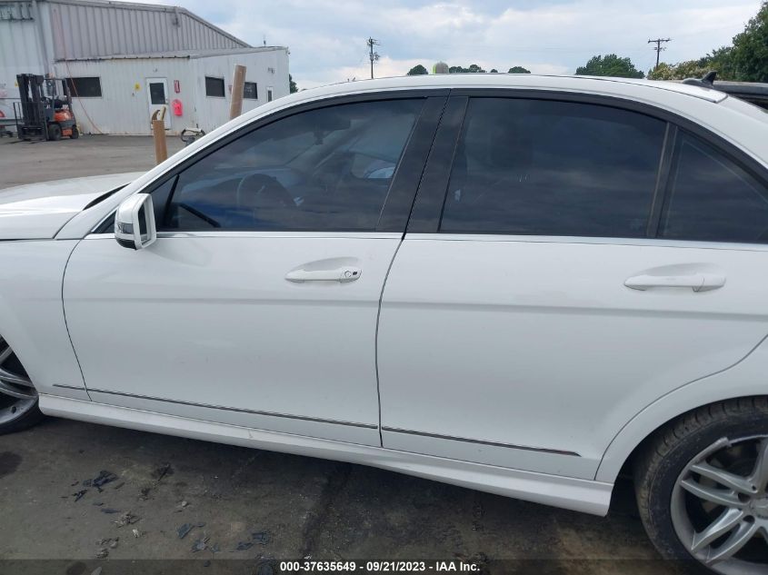 2013 MERCEDES-BENZ C-CLASS C 300 - WDDGF8AB1DR279333