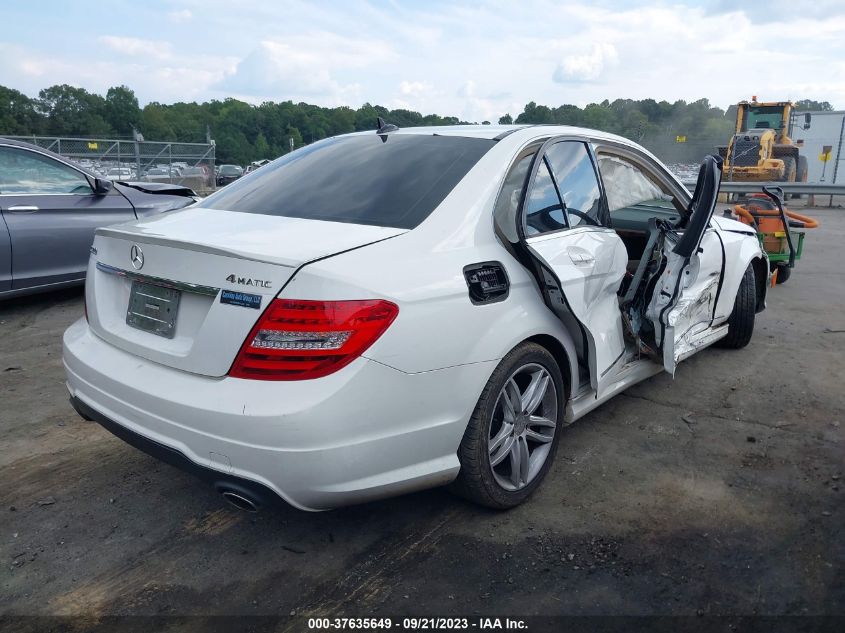 2013 MERCEDES-BENZ C-CLASS C 300 - WDDGF8AB1DR279333