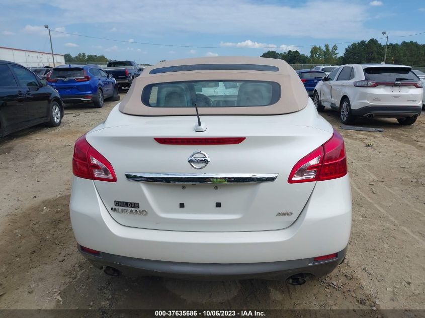 2014 NISSAN MURANO CROSSCABRIOLET JN8AZ1FY1EW300538