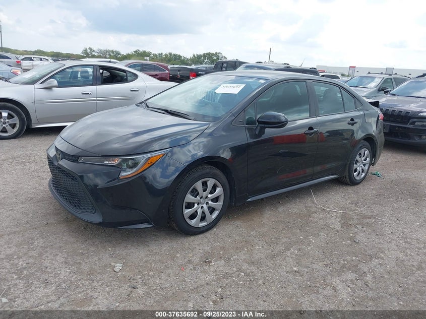 VIN 5YFEPMAE7MP249510 2021 TOYOTA COROLLA LE