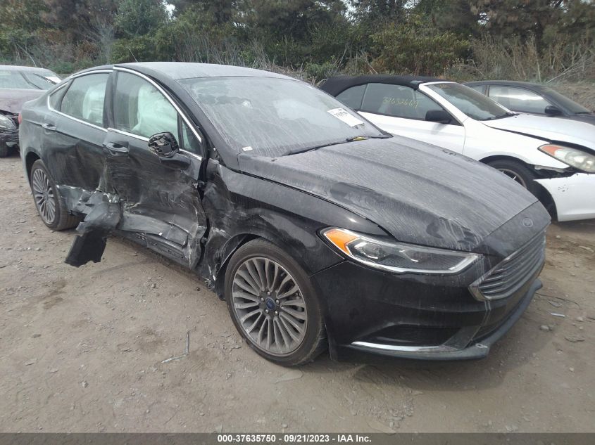 2018 FORD FUSION SE - 3FA6P0HD6JR185174