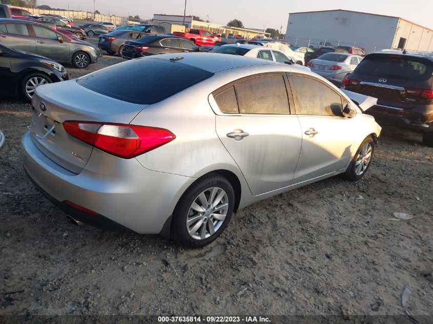 2014 KIA FORTE EX - KNAFX4A84E5060033