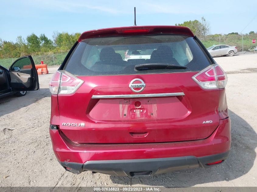 2016 NISSAN ROGUE S - JN8AT2MV7GW150728
