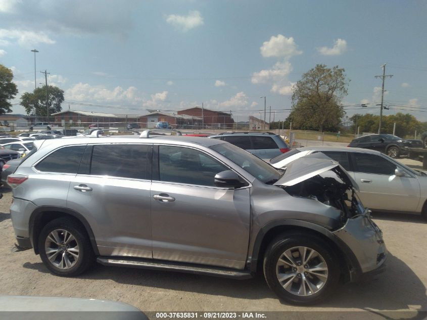 2016 TOYOTA HIGHLANDER LE/LE PLUS - 5TDBKRFH1GS333819