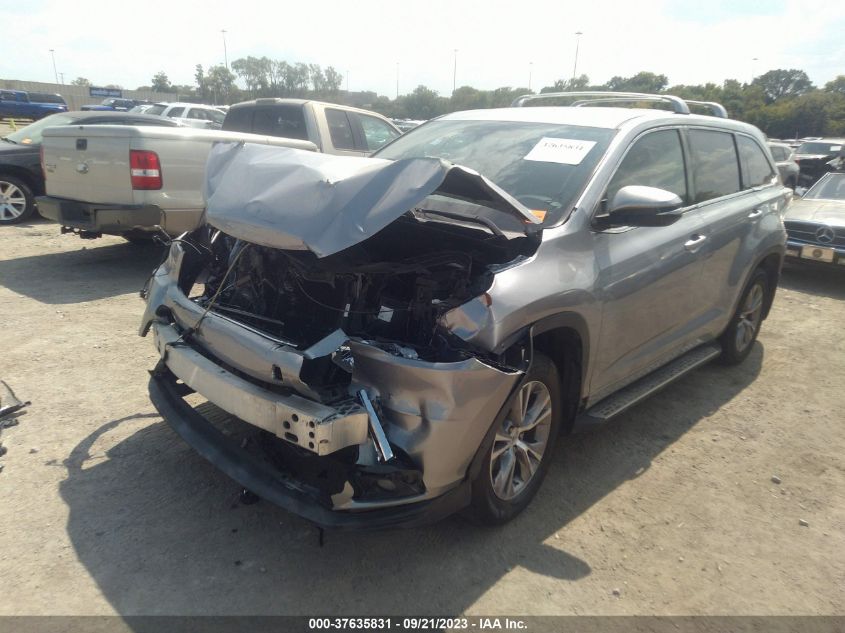 2016 TOYOTA HIGHLANDER LE/LE PLUS - 5TDBKRFH1GS333819