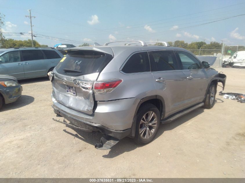 2016 TOYOTA HIGHLANDER LE/LE PLUS - 5TDBKRFH1GS333819