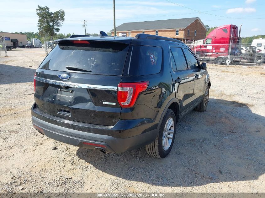 2017 FORD EXPLORER - 1FM5K7BH5HGA97481