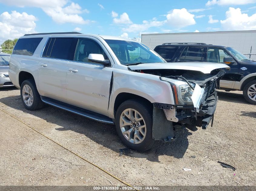 Lot #2525412544 2020 GMC YUKON XL 2WD SLE salvage car