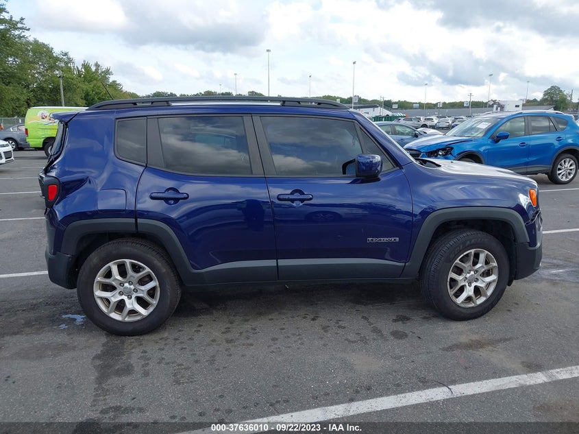 VIN ZACCJBBB2HPF43876 2017 JEEP RENEGADE LATITUDE