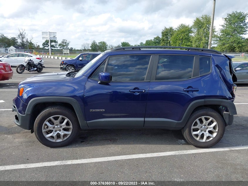 VIN ZACCJBBB2HPF43876 2017 JEEP RENEGADE LATITUDE