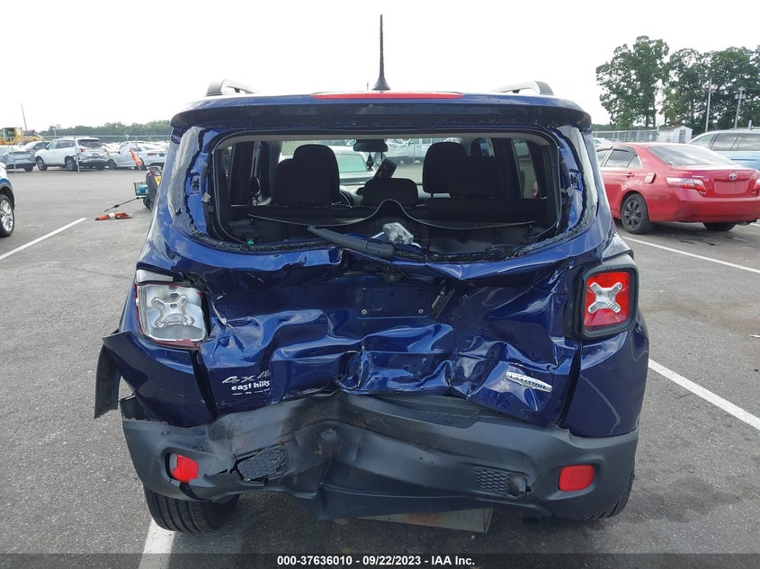 VIN ZACCJBBB2HPF43876 2017 JEEP RENEGADE LATITUDE