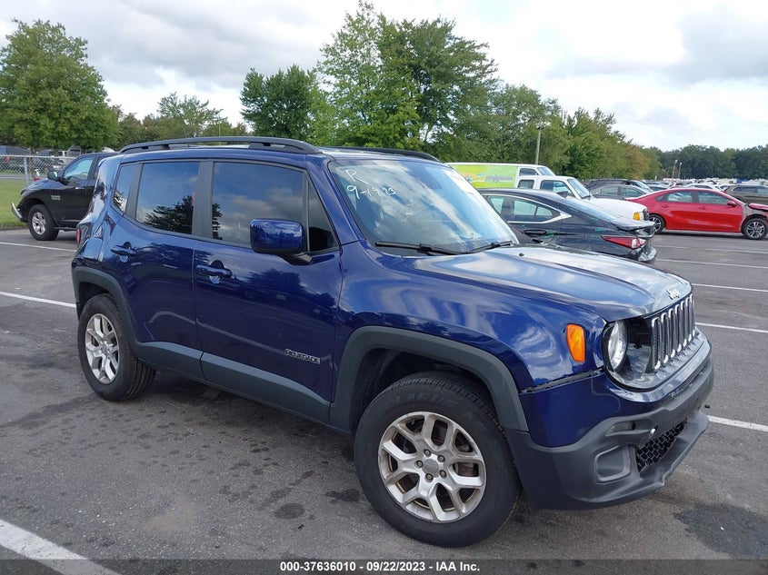 VIN ZACCJBBB2HPF43876 2017 JEEP RENEGADE LATITUDE