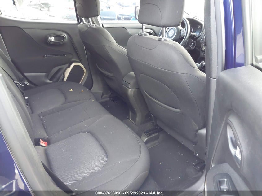 VIN ZACCJBBB2HPF43876 2017 JEEP RENEGADE LATITUDE