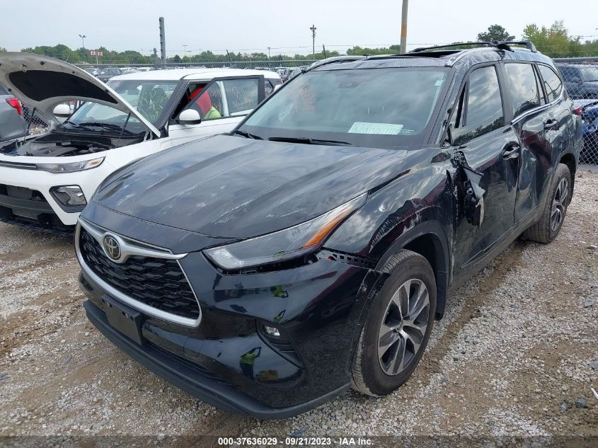 2023 TOYOTA HIGHLANDER L/LE/XLE/LIMITED/PLATINUM - 5TDKDRAH4PS018286