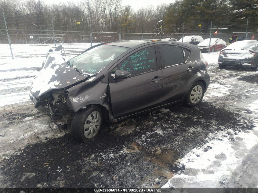 2013 TOYOTA PRIUS C ONE/TWO/THREE/FOUR - JTDKDTB31D1058429