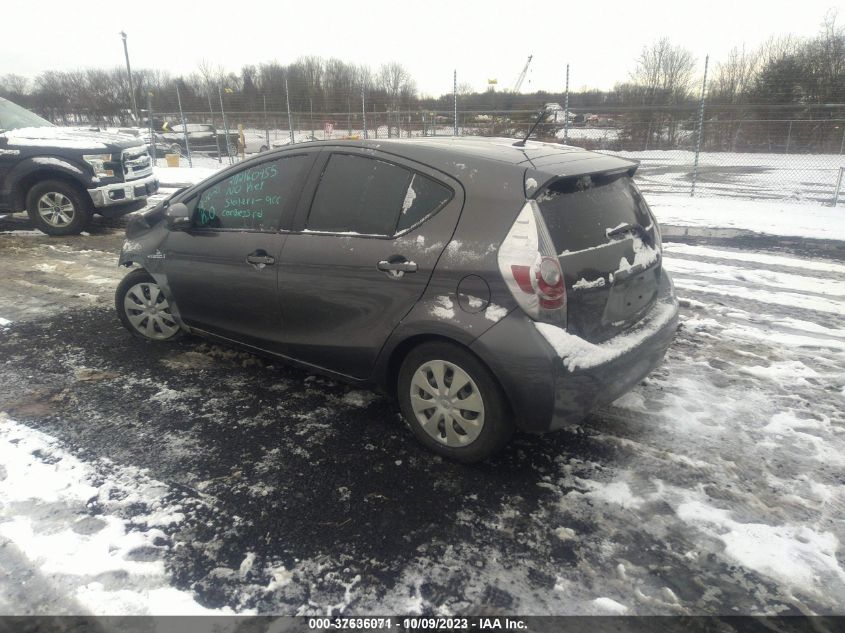2013 TOYOTA PRIUS C ONE/TWO/THREE/FOUR - JTDKDTB31D1058429