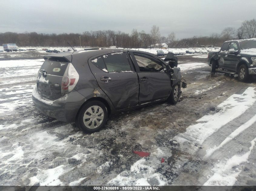 2013 TOYOTA PRIUS C ONE/TWO/THREE/FOUR - JTDKDTB31D1058429